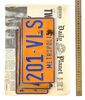 Lot #1035 - SUPERMAN FRANCHISE (1978-1987) - Newspaper and Set of Three Licence Plates - 10