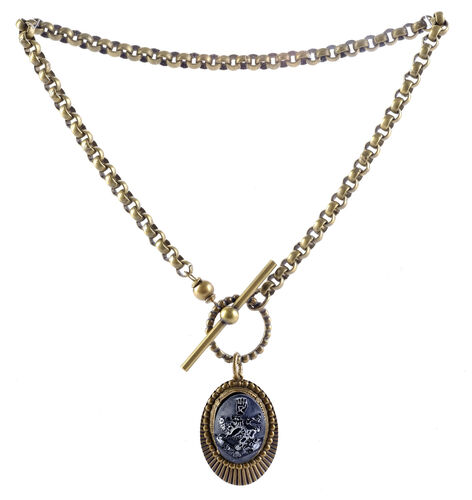 Lot #1074 - THE TWILIGHT SAGA: BREAKING DAWN PART 1 (2011) - Rosalie Hale's Cullen Family Crest Necklace
