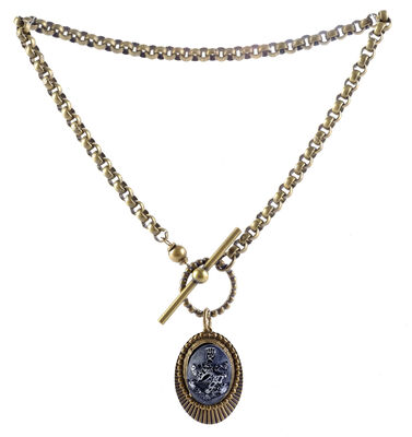 Lot #1074 - THE TWILIGHT SAGA: BREAKING DAWN PART 1 (2011) - Rosalie Hale's Cullen Family Crest Necklace