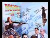 Lot #28 - BACK TO THE FUTURE TRILOGY (1985-1990) - Michael J. Fox, Christopher Lloyd, and Cast-autographed Poster - 2
