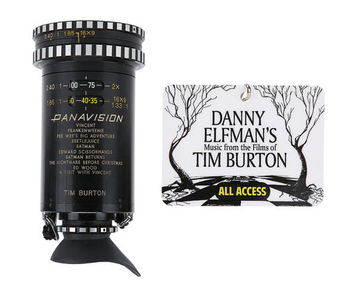 Lot #38 - VARIOUS PRODUCTIONS - Tim Burton's Panavision Director's Viewfinder