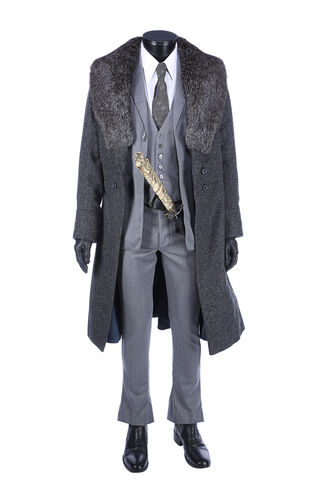 Lot #86 - DRACULA (T.V. SERIES, 2013 - 2014) - Alexander Grayson's (Jonathan Rhys Meyers) Fight Costume and Stunt Sword