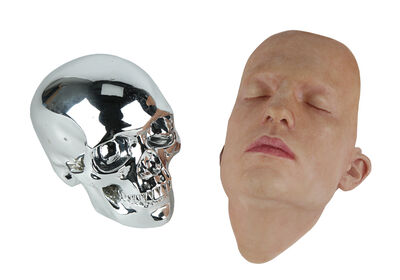 Lot #101 - EX MACHINA (2014) - Ava's (Alicia Vikander) Humanoid Face and Skull