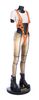 Lot #104 - THE FIFTH ELEMENT (1997) - Leeloo's (Milla Jovovich) Costume Display - 4