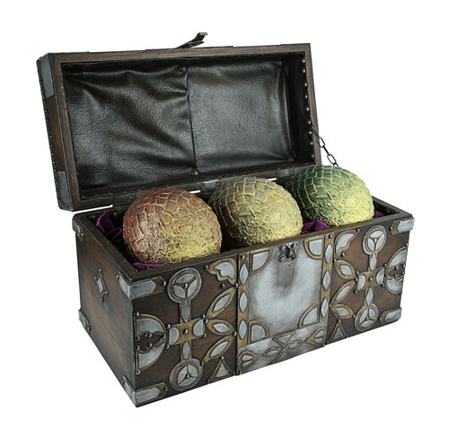 Lot #118 - GAME OF THRONES (T.V. SERIES, 2011 - 2019) - Promotional Mechanical Dragon Eggs