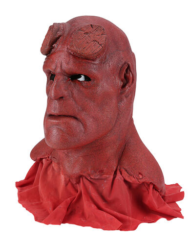 Lot #172 - HELLBOY II: THE GOLDEN ARMY (2008) - Hellboy (Ron Perlman) Mask