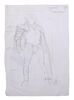 Lot #177 - HIGHLANDER (1986) - Hand-illustrated James Acheson "MacLeod", "Kurgan", and "Ramirez" Costume Designs - 7