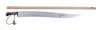 Lot #186 - INDIANA JONES AND THE TEMPLE OF DOOM (1984) - Thuggee Guard SFX Sword - 9