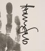 Lot #189 - VARIOUS PRODUCTIONS - Harrison Ford-autographed Handprint - 3