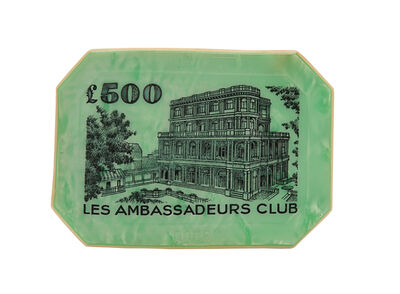 Lot #195 - JAMES BOND: DR. NO (1962) - &Acirc;&pound;500 Le Cercle Gaming Plaque