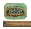 Lot #195 - JAMES BOND: DR. NO (1962) - &Acirc;&pound;500 Le Cercle Gaming Plaque - 5