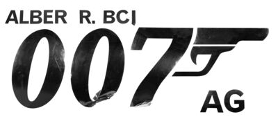 Lot #208 - JAMES BOND: PINEWOOD STUDIOS (2006) - Fire-damaged Pinewood Studios 007 Soundstage Lettering