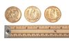 Lot #210 - JOHN WICK: CHAPTER 3 - PARABELLUM (2019) - Set of Three High Table Currency Coins - 4
