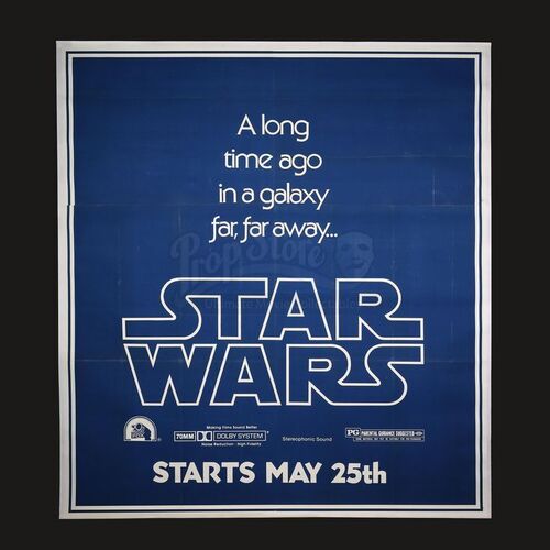STAR WARS: A NEW HOPE (1977) - US Teaser "B" 7-Sheet Poster (1977)