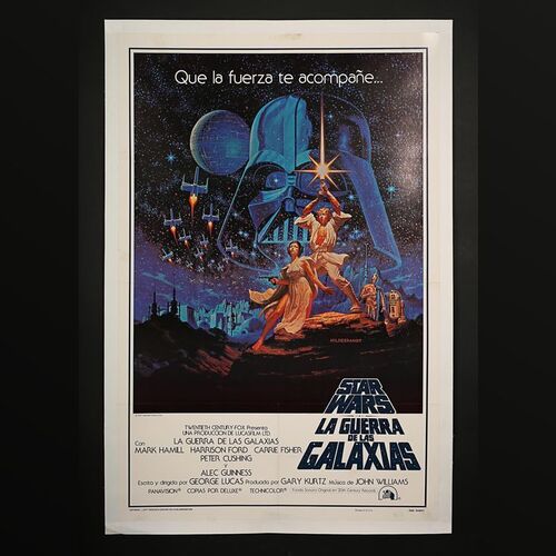 STAR WARS: A NEW HOPE (1977) - US 1-Sheet "Hildebrandt International" Style (1977)