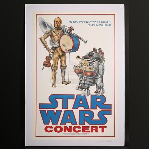 STAR WARS: A NEW HOPE (1977) - US Concert Poster (1978)