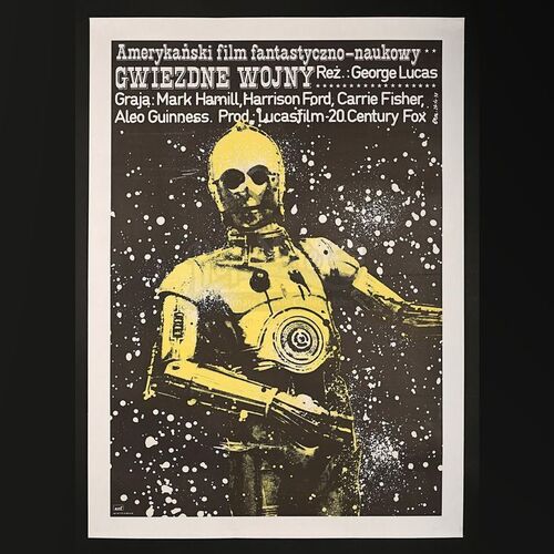 STAR WARS: A NEW HOPE (1977) - Polish 1-Sheet Poster (1978)