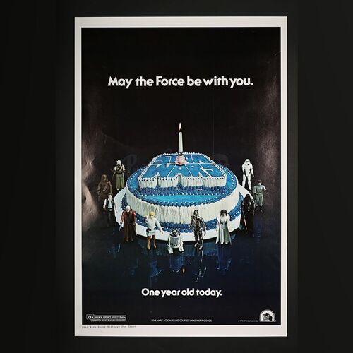 STAR WARS: A NEW HOPE (1977) - 1-Sheet "Birthday" Poster (1978)