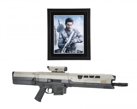 Lot #266 - OBLIVION (2013) - Jack Harper's (Tom Cruise) Rifle with Tom Cruise-autographed Photo
