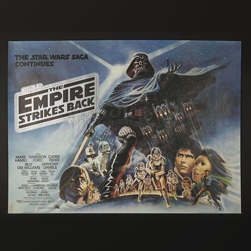 STAR WARS: THE EMPIRE STRIKES BACK (1980) - UK Quad Poster (1980)
