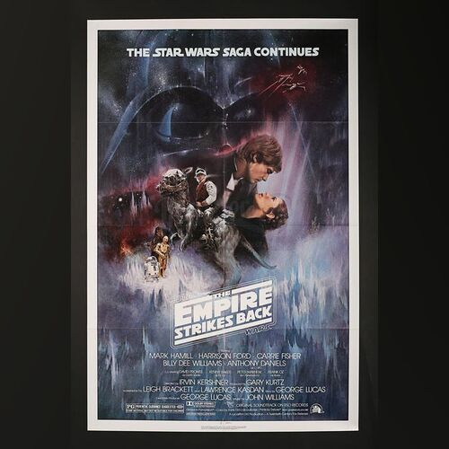 STAR WARS: THE EMPIRE STRIKES BACK (1980) - US 1-Sheet "Gone With The Wind" Poster (1980)