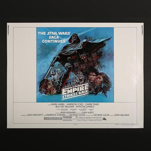 STAR WARS: THE EMPIRE STRIKES BACK (1980) - US 1/2-Sheet "Style-B" Poster (1980)