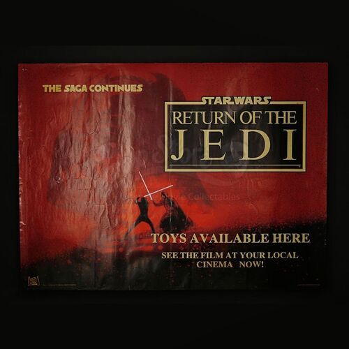 STAR WARS: RETURN OF THE JEDI (1983) - UK Toy Poster (1983)