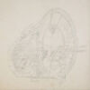 Lot #327 - STAR WARS: A NEW HOPE (1977) - Hand-drawn Harry Lange Millennium Falcon Laser Cannon Concept Illustration