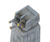 Lot #338 - STAR WARS: RETURN OF THE JEDI (1983) - Death Star Gun Tower Model Miniature - 3