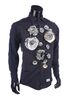 Lot #377 - TERMINATOR 2 JUDGMENT DAY (1991) - T-1000's (Robert Patrick) SFX Bullet-hit Police Shirt - 2