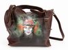 Lot #420 - ALICE IN WONDERLAND (2010) - Hand-painted Leather Crew Bag and Letter Holder - 2