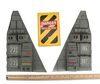 Lot #423 - ALIENS (1986) - Model Miniature Sulaco Panels and Hangar "Danger" Sign - 7
