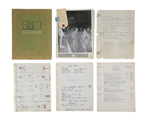 Lot #435 - APOCALYPSE NOW (1979) - Helmet Designs and Production Paperwork