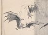 Lot #448 - BATMAN (1989) - Hand-drawn Michael White "Batman Surrounded By Bats" Concept Illustration - 6
