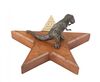 Lot #490 - CAVEMAN (1981) - Ringo Starr and Barbara Bach Dinosaur and Bone-pendant Crew Gift, 10 On-set Photographs and Autographed Note - 4
