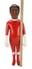 Lot #499 - CHARLIE AND THE CHOCOLATE FACTORY (2005) - Life-size Oompa Loompa Lighting Stand-in - 9