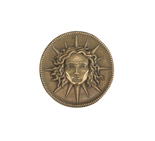 Lot #506 - CLASH OF THE TITANS (2010) - Tarnished Medusa Coin