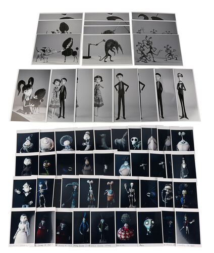 Lot #517 - CORPSE BRIDE (2005)/FRANKENWEENIE (2012)/DARK SHADOWS (2012) - Collection of Production Puppet Photos