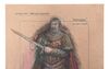 Lot #542 - DOCTOR WHO: THE TIME WARRIOR (T.V. SERIES, 1973) - Hand-drawn James Acheson "Irongron" and "Bloodaxe" Costume Designs - 3