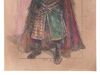 Lot #542 - DOCTOR WHO: THE TIME WARRIOR (T.V. SERIES, 1973) - Hand-drawn James Acheson "Irongron" and "Bloodaxe" Costume Designs - 4