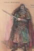 Lot #542 - DOCTOR WHO: THE TIME WARRIOR (T.V. SERIES, 1973) - Hand-drawn James Acheson "Irongron" and "Bloodaxe" Costume Designs - 6
