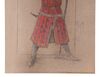 Lot #542 - DOCTOR WHO: THE TIME WARRIOR (T.V. SERIES, 1973) - Hand-drawn James Acheson "Irongron" and "Bloodaxe" Costume Designs - 10