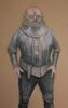 Lot #543 - DOCTOR WHO: THE TIME WARRIOR (T.V. SERIES, 1973) - Hand-painted James Acheson "Sontaran" Costume Design - 2