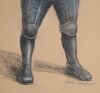 Lot #543 - DOCTOR WHO: THE TIME WARRIOR (T.V. SERIES, 1973) - Hand-painted James Acheson "Sontaran" Costume Design - 4