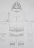 Lot #544 - DOCTOR WHO: ROBOT (T.V. SERIES, 1975) - Pair of Hand-drawn James Acheson Robot Designs - 7