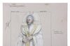 Lot #546 - DOCTOR WHO: THE DEADLY ASSASSIN (T.V. SERIES, 1976) - Pair of Hand-painted James Acheson Time Lord Costume Designs - 9