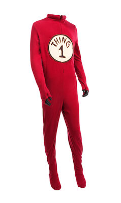 Lot #547 - THE CAT IN THE HAT (2003) - Thing 1's (Danielle C. Ryan) Costume