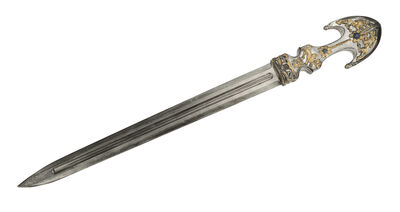 Lot #567 - EXODUS: GODS AND KINGS (2014) - Moses' (Christian Bale) Stunt Dress Sword