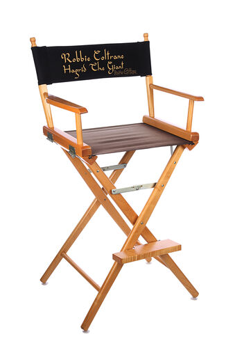 Lot #631 - HARRY POTTER AND THE CHAMBER OF SECRETS (2002) - Robbie Coltrane's Autographed Director's Chair