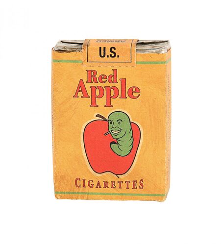apple cigarette Red MENTHOL Cigarettes ONCE UPON A TIME IN... HOLLYWOOD Movie props Tarantino Pulp Fiction Buy Pop N' Smoke -
